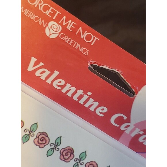 Valentines Day Cards Forget Me Not 2-8pks Teddy Clipping Roses Greeting Cards - Picture 7 of 9